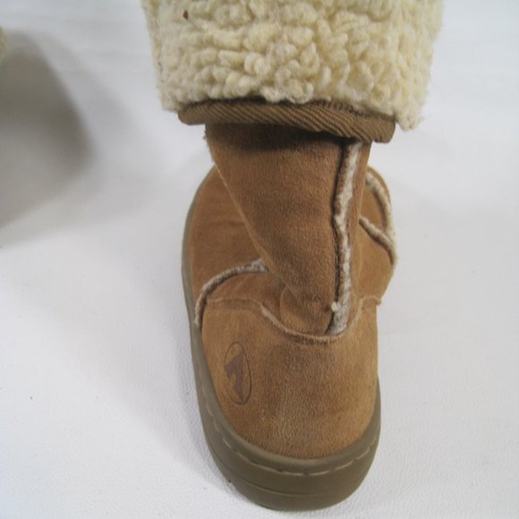 AIRWALK Brown Leather Upper Balance Womens BOOTS - Picture 10 of 11